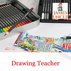 Drawing teacher Miss. Shreyashree Maity in Belgharia